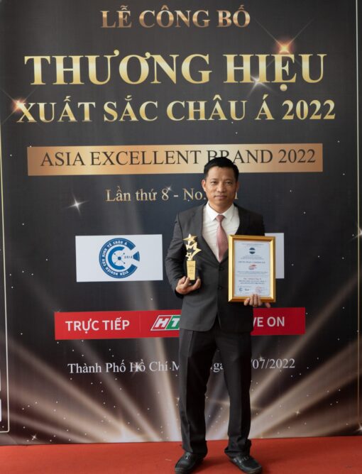 Đạt Top 10 Thương hiệu Xuất sắc châu Á - Asia Excellent Brands 2022