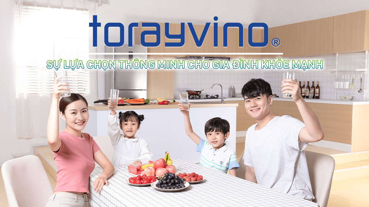 Máy lọc nước để gầm tủ bếp Torayvino – Sự lựa chọn thông minh cho gia đình khỏe mạnh